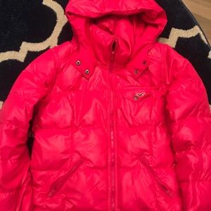 Like new fluffy rain jacket